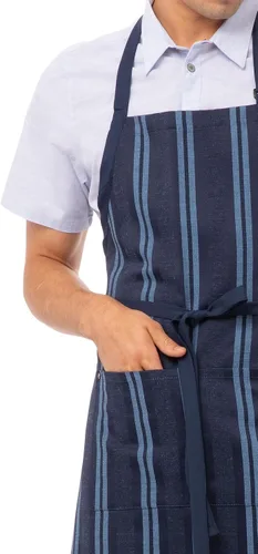 Miniatura 5 de Chef Works Delantal Unisex Presidio Half Bistro