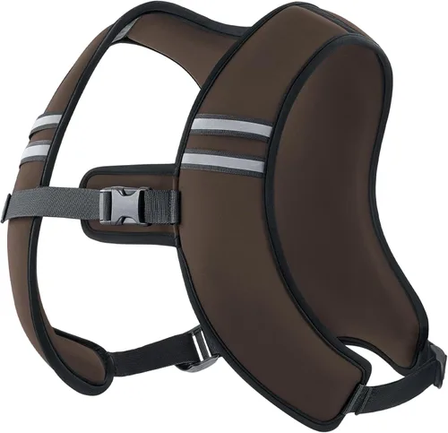 Miniatura 17 de ZELUS Chaleco con peso, lavable en Z-Fit chaleco con peso de hierro suave para mujeres y hombres, chaleco de peso de 5/10/15 libras con tiras Negro