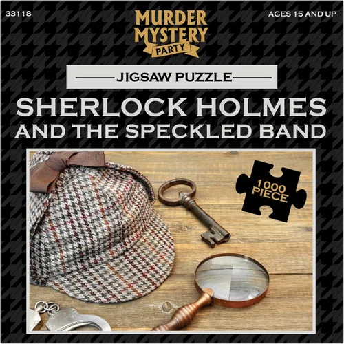 Miniatura 8 de Rompecabezas clásico de misterio Bepuzzled - Sherlock Holmes, 1000