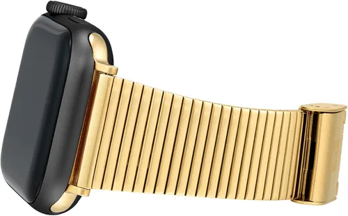 Miniatura 19 de Anne Klein Correa de acero inoxidable para Apple Watch, segura, ajustable, correa de repuesto para Apple Watch, se adapta a la mayoría de muñecas
