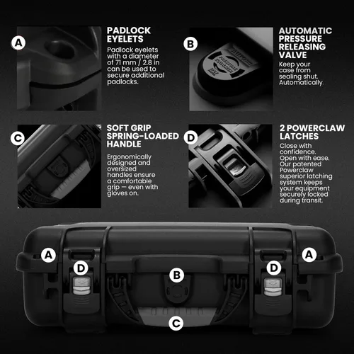 Miniatura 7 de Nanuk 910 – Cubierta portátil para dispositivo electrónico
