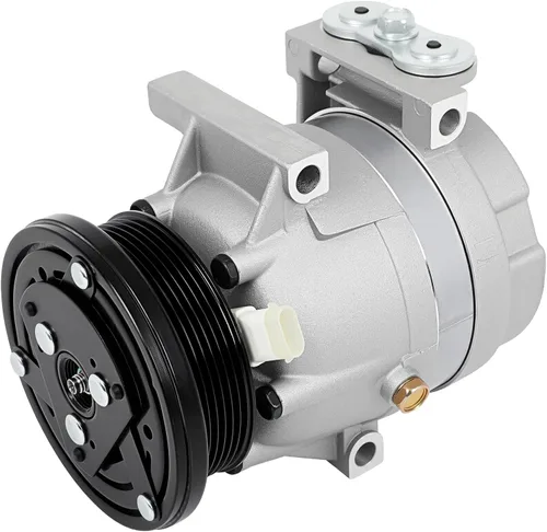 Miniatura 15 de Compresor de aire SCITOO para Audi A3 1.4L-2.0L, Q3-Q7, TT, TTS, Eos 2006-2018, 6SEU14C, Plata, Aleación de Aluminio, Polea de 10mm, Aceite PAG46