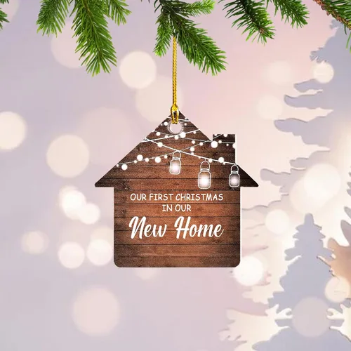 Miniatura 11 de Adorno de nuestra primera Navidad como el señor y la señora, adornos de primera Navidad para casados, regalos de boda para parejas, regalo