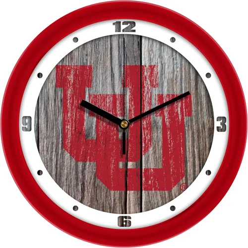 Miniatura 7 de SunTime Alabama Crimson Tide - Reloj de pared desgastado