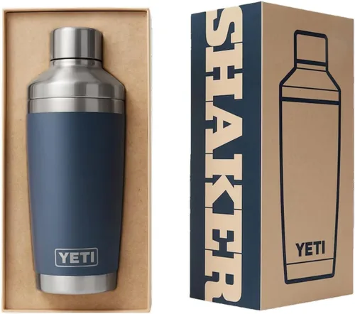 Miniatura 4 de YETI Rambler - Coctelera de 20 onzas, acero inoxidable, aislado al vacío, color azul