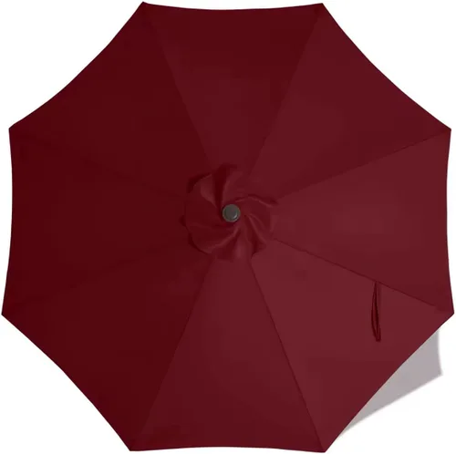 Miniatura 22 de ABCCANOPY - Sombrilla de repuesto para exteriores de 9 pies, apta para patio, con 8 varillas, color caqui