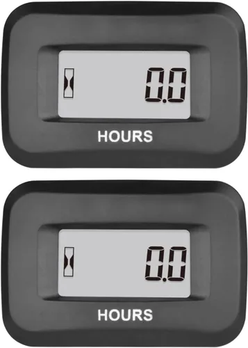 Miniatura 10 de Runleader Medidor digital de horas para cortacésped, generador de motocicleta, tractor agrícola, compresor marino, motosierra y otros dispositivos