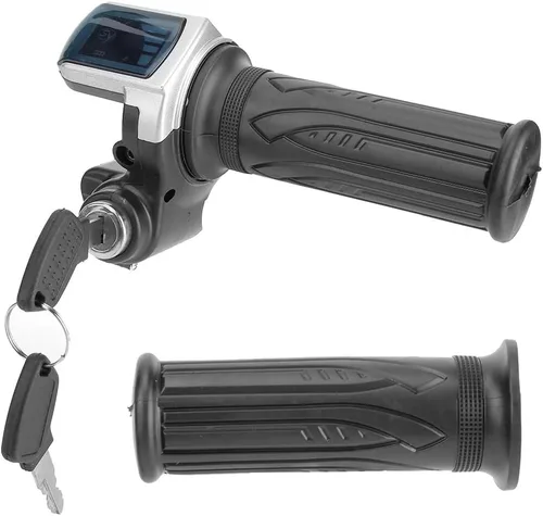 Miniatura 4 de Acelerador de Bicicleta Eléctrica, Agarre del Acelerador, Bloqueo del Acelerador de Motocicleta, Acelerador de Media Torsión para Bicicleta