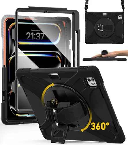 Miniatura 31 de BRAECN Funda para iPad Air de 11 pulgadas 2026 (M4) 2025 (M3) 2024 (M2), iPad Pro de 11 pulgadas (4ª/3ª/2ª/1ª) y Air 10.9 pulgadas (5ª/4ª) con Rosa