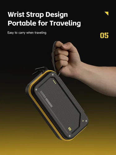 Miniatura 7 de Hagibis Organizador electrónico de viaje Bolsa de viaje EVA Hardshell PU bolsa de transporte portátil para mouse, cargador, cables, banco de Negro