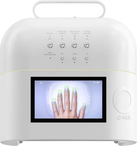 Miniatura 12 de AI UV LED Nail Lamp for Gel Nails - ONAIL Professional Smart Nail Dryer with AI Nail Detection, Pain-Free Fast Curing 109 LEDs Skin-Safe UV Light