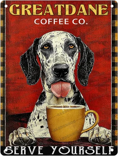 Miniatura 38 de Cartel de café con texto en inglés «Because Murder Is Wrong», póster metálico de 16 x 12 pulgadas CAFÉ CAT 3