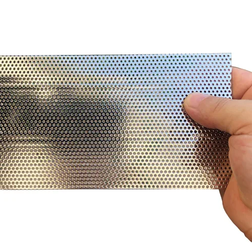 Miniatura 14 de Hojas de Metal Perforadas - Hojas Expandidas y Perforadas - Hoja de Acero Inoxidable Perforada - 20GA Agujero de 0.06 Pulgadas (aprox. 1.5mm) 11.8