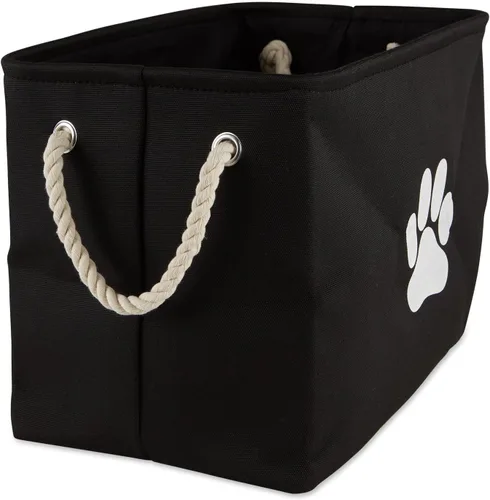 Miniatura 20 de Bone Dry - Canasta de almacenamiento para mascotas, pequeña y rectangular, coleccionable, aguamarina