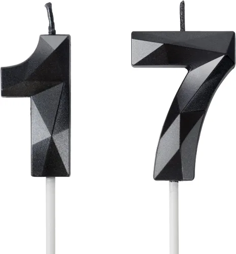 Miniatura 252 de Velas de cumpleaños número 15, velas número 15, velas de feliz cumpleaños de oro rosa para pastel, decoraciones de cobertura de pastel de diseño 3D