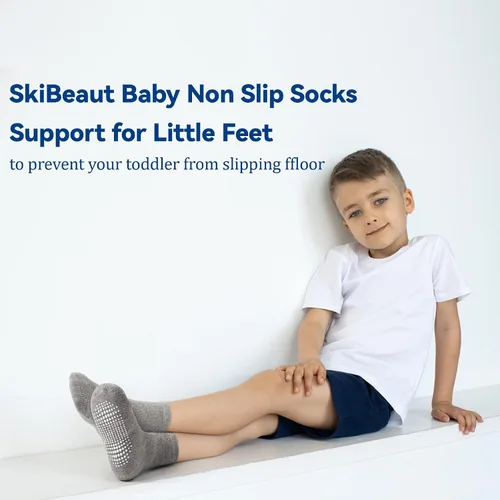 Miniatura 3 de SkiBeaut 20 pares de calcetines para niños y niñas de 0 a 7 años