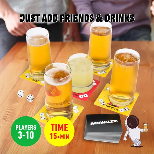 Miniatura 5 de Juego de beber para adultos Divertido y fácil de jugar para adultos antes del juego El juego de beber que te hará sentir cómodo a ti y a tus