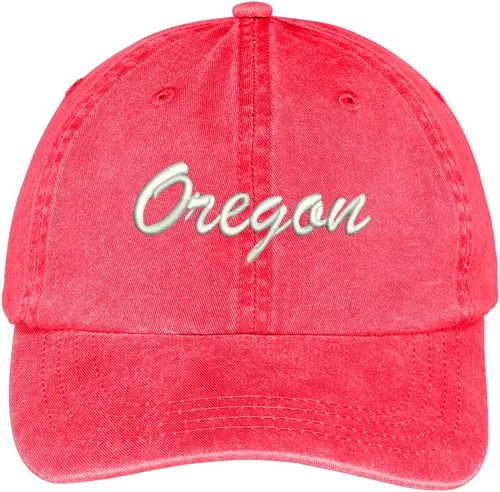 Miniatura 4 de Trendy Apparel Shop Oregon State Embroidered Low Profile Adjustable Cotton Cap