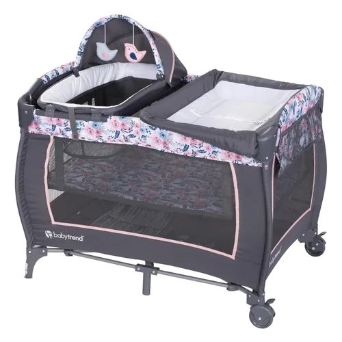 Miniatura 5 de Baby Trend Lil' Snooze™ Deluxe II Nursery Center® Playard, Funfetti color fantasía (Funfetti)