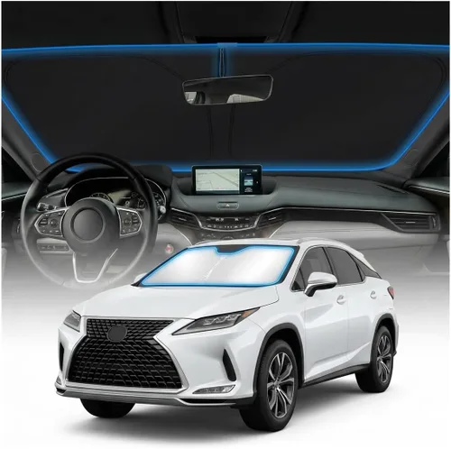 Miniatura 31 de Cubierta para parabrisas para BMW X1 E84 – Ajuste personalizado X1 E84 Accesorios 2016-2024 2025 Parasol plegable protección UV y escudo térmico