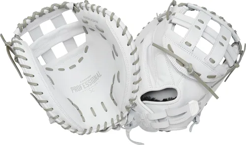Miniatura 26 de Easton Guantes de sóftbol de lanzamiento rápido de la colección profesional Tamaños 11.5" - 13" Múltiples estilos Tela tejida dividida