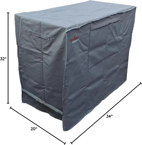 Miniatura 5 de Funda impermeable para carrito de 80 cuartos de galón, se adapta a la mayoría de hieleras de patio de hasta 34 pulgadas de largo x 20 pulgadas