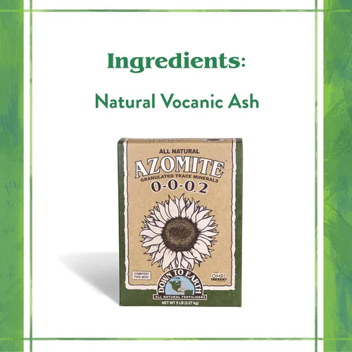 Miniatura 4 de Down To Earth All Natural Fertilizers Minerales traza granulados de azomita orgánica: minerales esenciales para mejorar el crecimiento