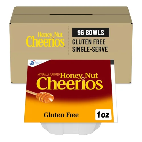 Miniatura 13 de Cheerios Vaso de cereales de manzana y canela, 1 onza (paquete de 96)