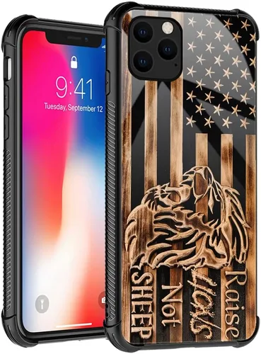 Miniatura 7 de Funda compatible con iPhone 13, fundas para mujeres y niñas, Old Glory Traditional American Flag Old Glory - Bandera estadounidense tradicional