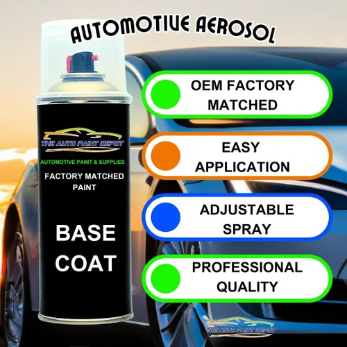 Miniatura 2 de Pintura de retoque para Honda - Crystal Black Pearl NH-731P - (todos los años, todos los modelos) aerosol en spray con capa transparente