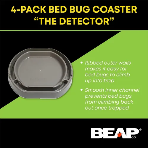 Miniatura 4 de BEAP 10013 trampa detectora de chinches para cama, 4