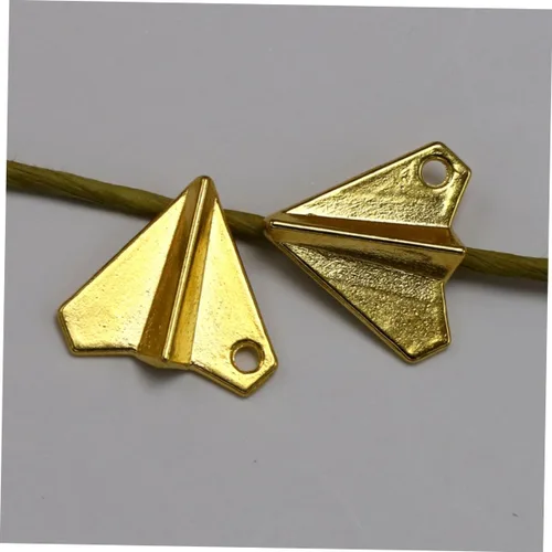 Miniatura 4 de EXCEART 100 piezas de medallón de oro colgante de aleación colgante colgante de joyería colgante colgante colgante DIY colgantes colgantes vintage