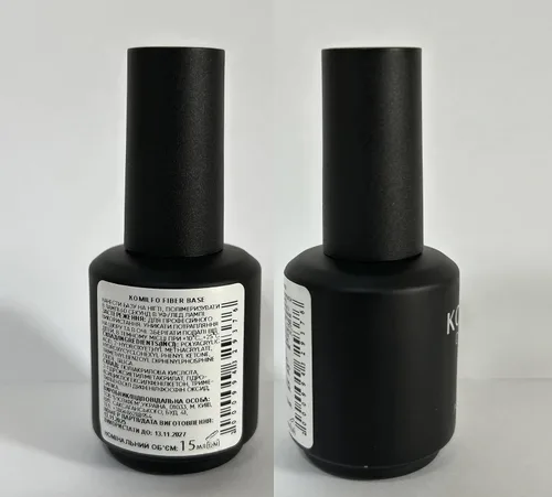 Miniatura 5 de Colección KOMILFO Base y Top Coat – Base de goma, base de fibra, base X, base de cubierta, base francesa y capa superior UV LED Soak Off Gel Polish