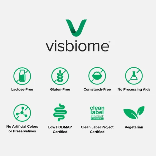 Miniatura 7 de Visbiome® Cápsulas probióticas de alta potencia 112.5 mil millones de CFU – Síndrome del intestino irritable (IBS) alimento médico, enviado frío
