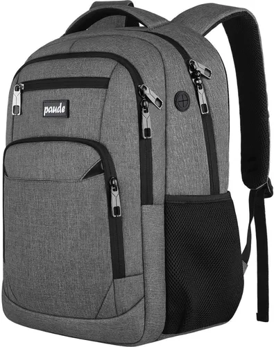 Miniatura 12 de Paude Mochila escolar, mochila de viaje para laptop de 17.3 pulgadas, mochila para adolescentes y niños, mochila universitaria con puerto de carga