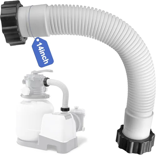 11388 Manguera de bomba de filtro de arena para piscina para filtro de arena Intex, reemplazo de manguera de bomba de piscina de 1.5 pulgadas para