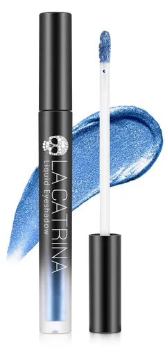 Miniatura 12 de Sombra de ojos metálica líquida roja, delineador de ojos brillante, brillo de alto pigmento, secado rápido, impermeable, de larga duración
