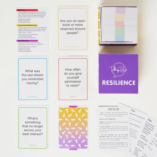 Miniatura 8 de 200 Tarjetas de Conversación de Resiliencia para Familias Más Fuertes - Construye Confianza, Seguridad y Conexión a Través de Transiciones o Cambios