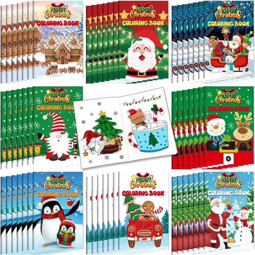 Cholemy 60 libros para colorear Purim para colorear de decoración feliz, mini libros para colorear carnaval recuerdo de fiesta para actividades