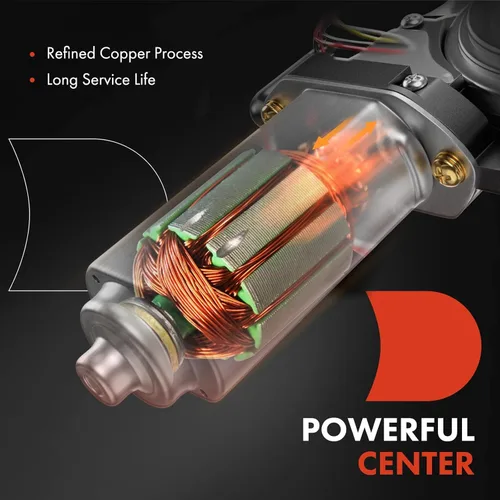 Miniatura 3 de A-Premium Motor de elevación de elevalunas eléctrico delantero izquierdo y derecho compatible con Chevrolet Camaro 1993-2002, Astro y GMC Safari