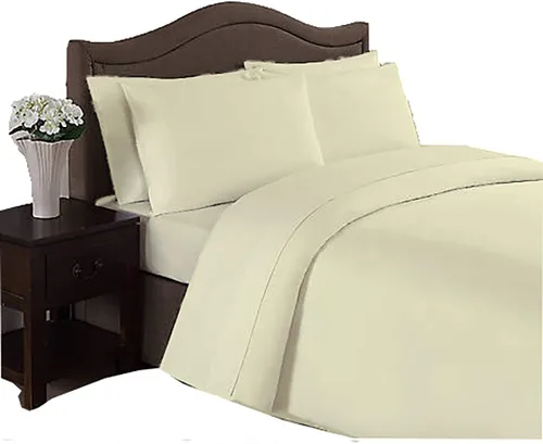 Miniatura 7 de BedDecor Juego de sábanas de 600 hilos, 6 piezas, 100% algodón egipcio con bolsillo extra profundo de 19 pulgadas, calidad de hotel súper suave Negro