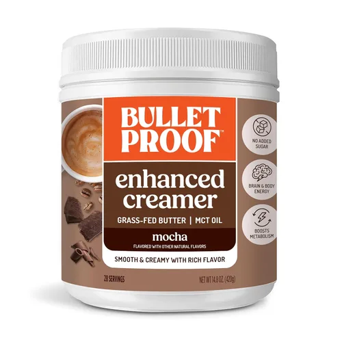 Miniatura 19 de Bulletproof Crema original, 29.6 onzas, crema de café Keto con aceite MCT y mantequilla alimentada con pasto, oferta de valor, el embalaje puede