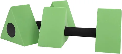 Miniatura 3 de Juego de mancuernas de agua para piscina, equipo aeróbico acuático, mancuernas triangulares, pesas de peso de agua EVA, para adultos y niños,