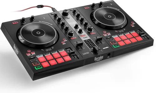Miniatura 2 de Hercules DJControl Inpulse 300 MK2 - Controlador USB DJ - 2 cubiertas con 16 almohadillas y tarjeta de sonido integrada