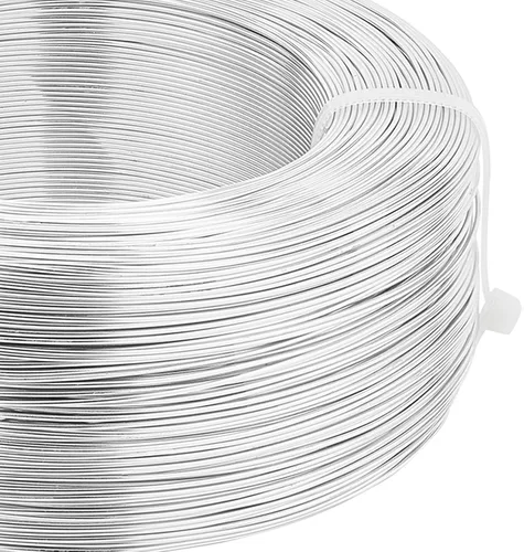 Miniatura 15 de BENECREAT Alambre de aluminio de 7 metros, calibre 3, alambre de metal flexible para esculpir árboles de bonsái, flores, creación de esqueletos