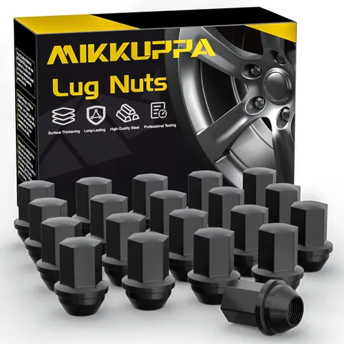 Miniatura 8 de MIKKUPPA Tuercas de llanta OEM de 9/16"-18 – Repuesto para ruedas Dodge Ram 1500 Dakota Durango Chrysler Aspen Mitsubishi Raider Factory, juego