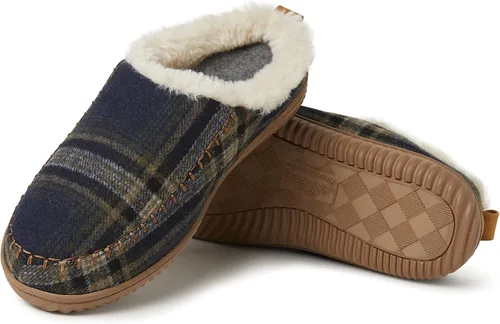 Miniatura 3 de Dearfoams Alpine Bern - Pantuflas tipo zueco para hombre
