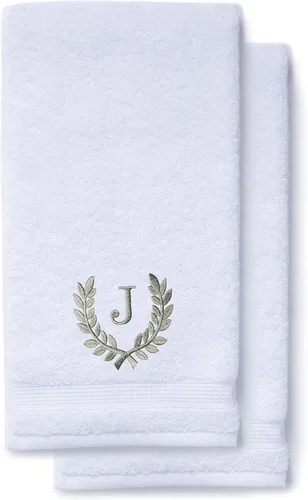 Miniatura 17 de Toallas de mano decorativas y con monograma para baño, cocina, maquillaje Regalo personalizado para boda-nupcial Toalla turca de lujo