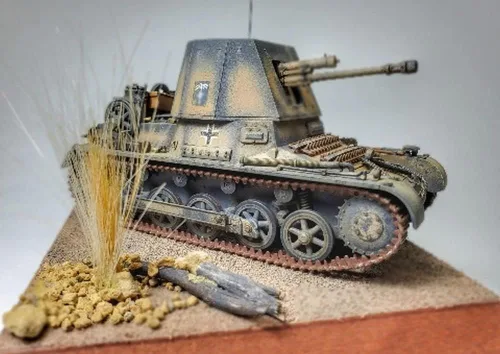Miniatura 15 de Italeri 6577S 1:35 Panzerjager I Ger Hunter Edificio, Construcción, Fabricación de modelos de soporte, manualidades, aficiones, pegado, plástico