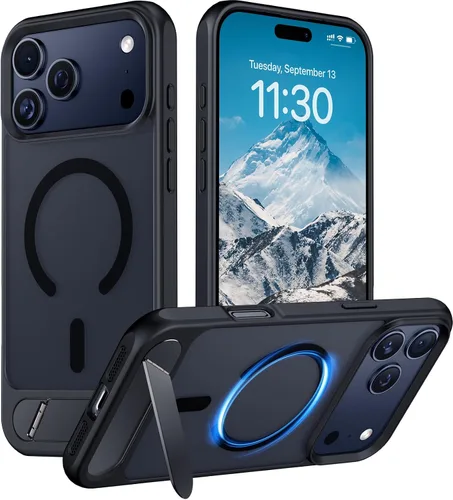 Miniatura 221 de Funda para iPhone 11 con compatibilidad magnética, [Soporte invisible incorporado][Compatible con MagSafe]